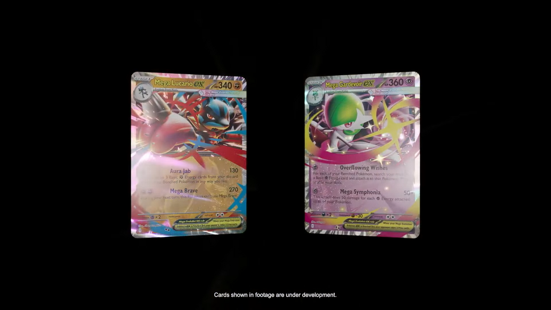 Méga-Lucario ex et Méga-Gardevoir ex : Le retour des Méga-Évolutions dans le JCC Pokémon !