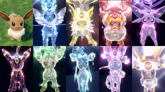 Nouvelle extension Pokémon ! EV8.5 "évolution prismale" "évolution prismatique"