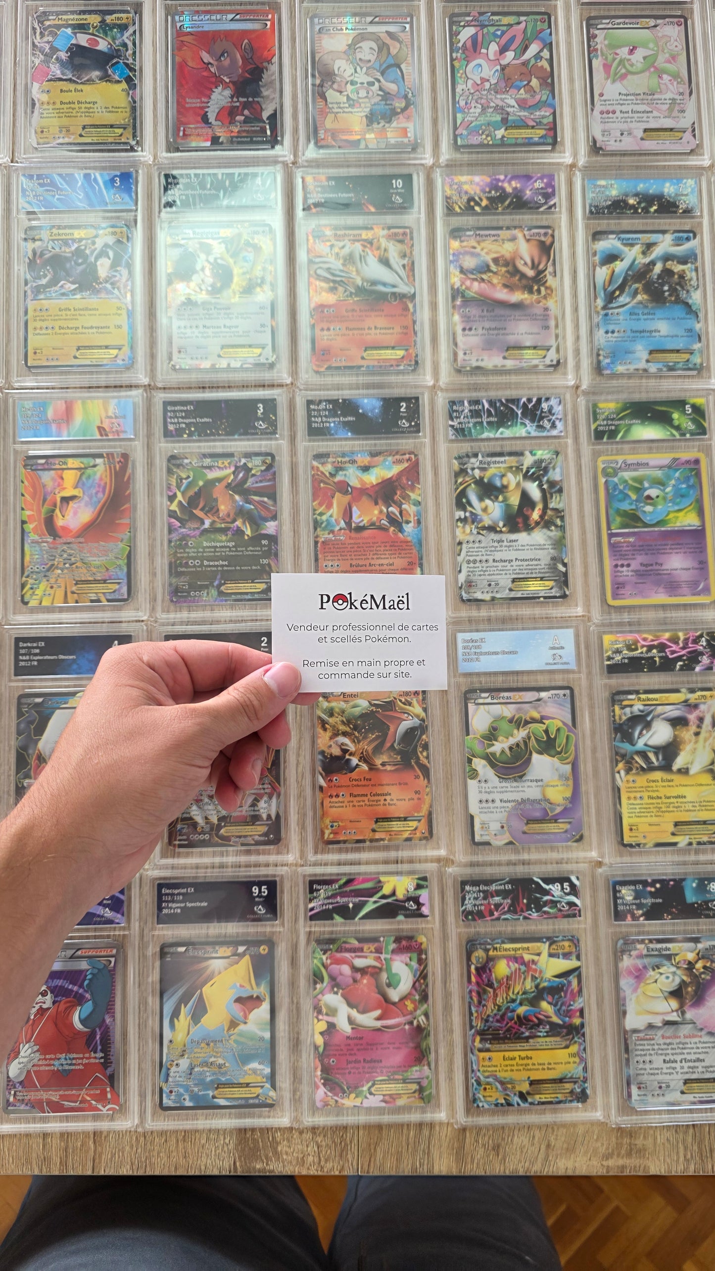 Lot de 250 Cartes Pokémon Gradé Pokémon XY Noir et Blanc