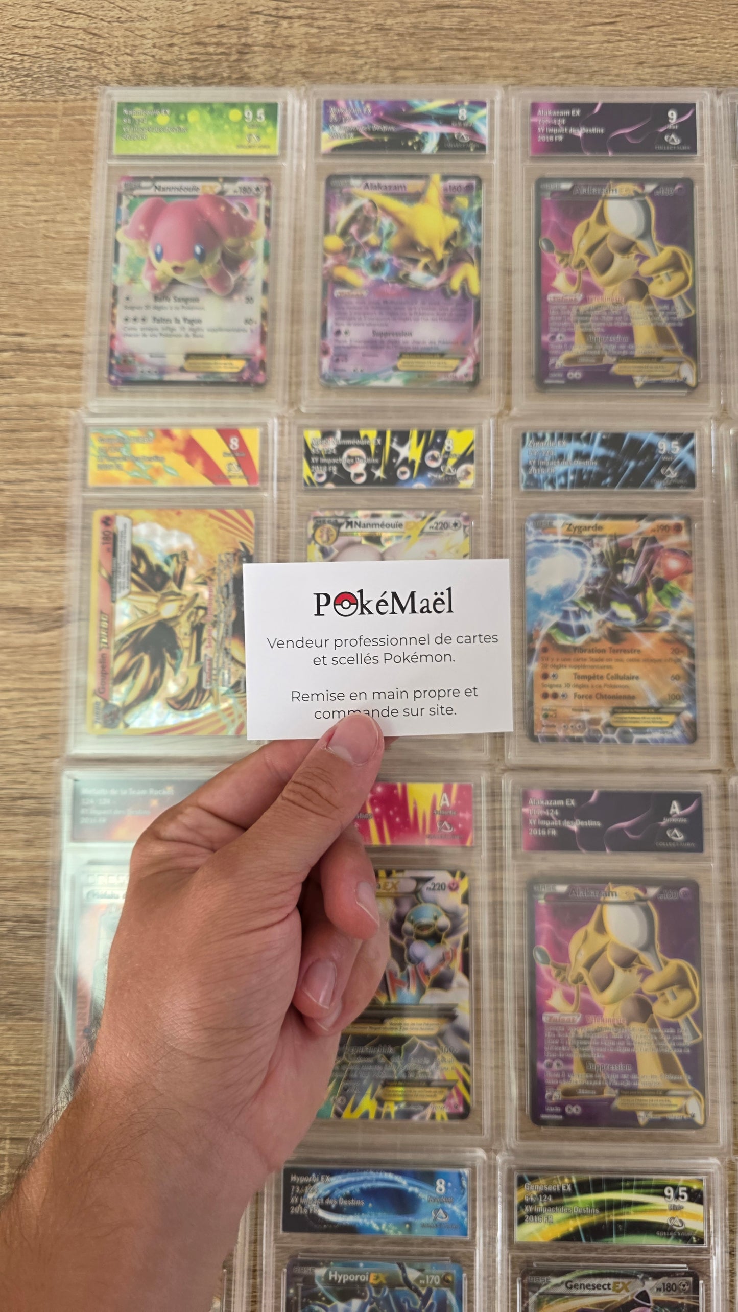 Lot de 250 Cartes Pokémon Gradé Pokémon XY Noir et Blanc