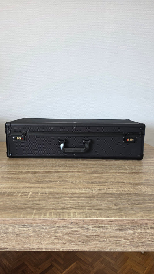 Valise Pour Cartes Gradées - 6 rangées 84 cartes.