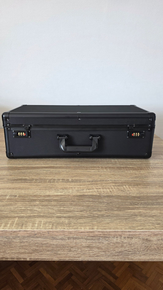 Valise Pour Cartes Gradées - 5 rangées 70 cartes.