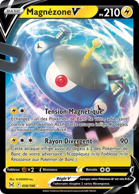 Carte Pokémon Ultra Origine Perdue EB11 - Magnézone V 56/196