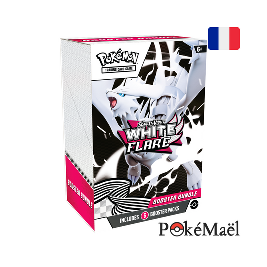 Display Pokémon Scellé 10 Bundle Lots de Boosters Flamme Blanche EV10.5.