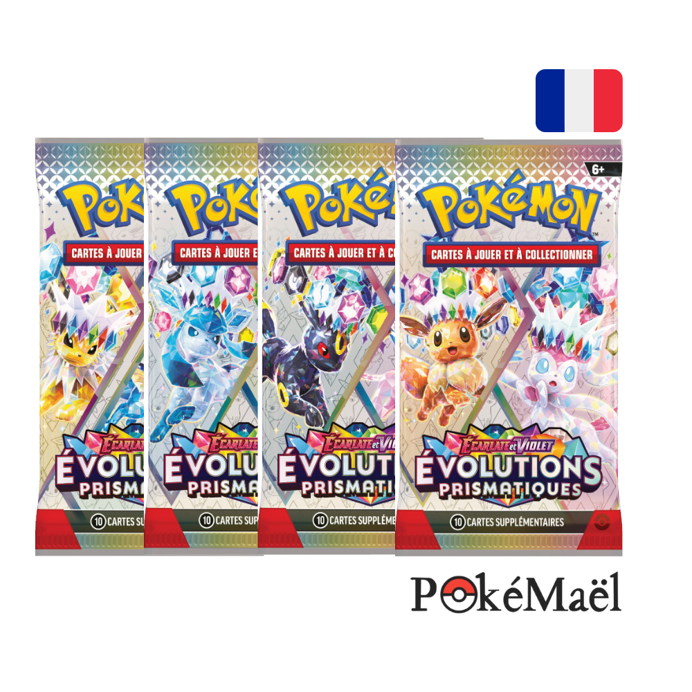 Booster Pokémon en loose Évolutions Prismatiques EV8.5