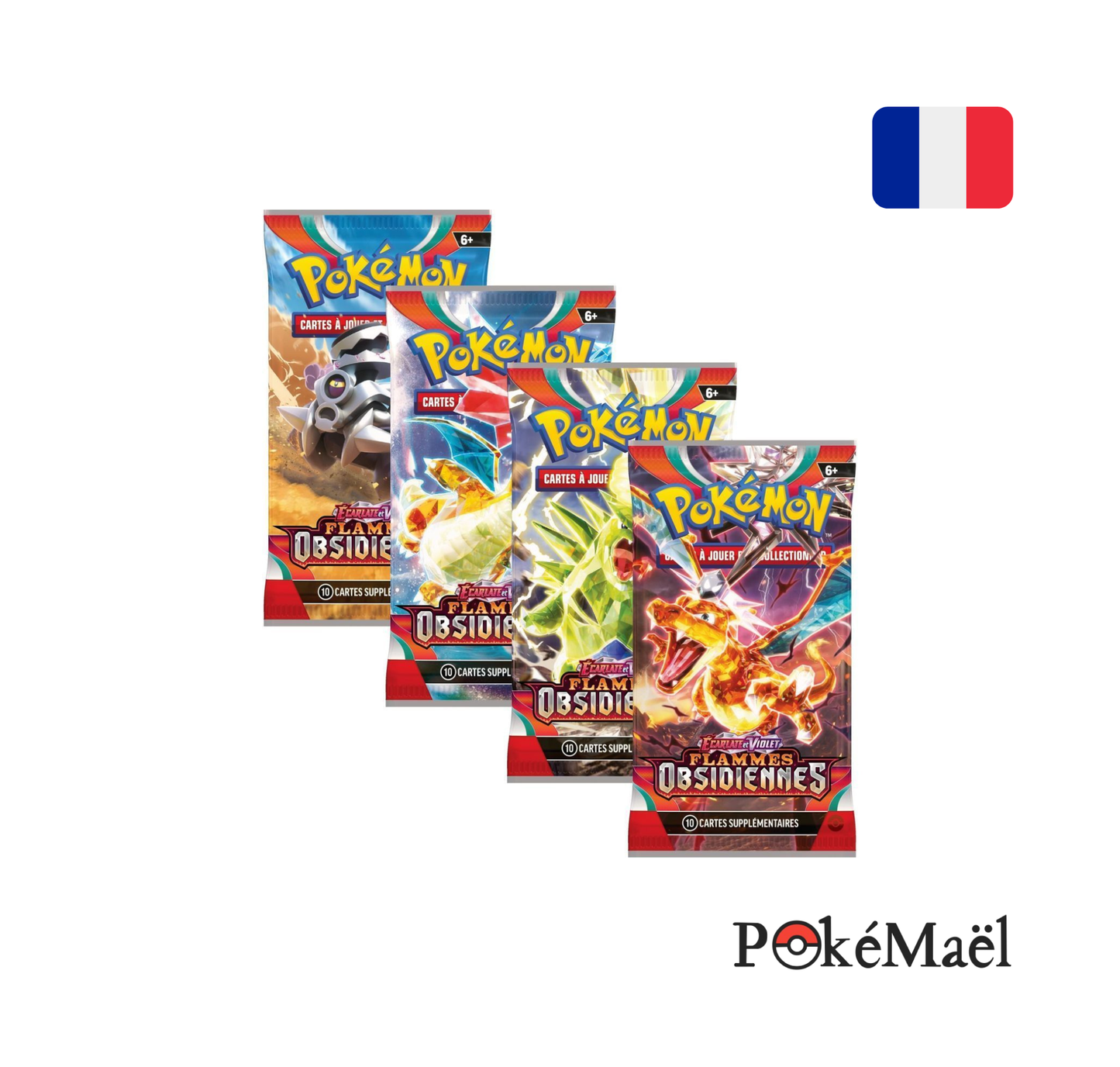 Booster Pokémon Flammes Obsidiennes (FR°