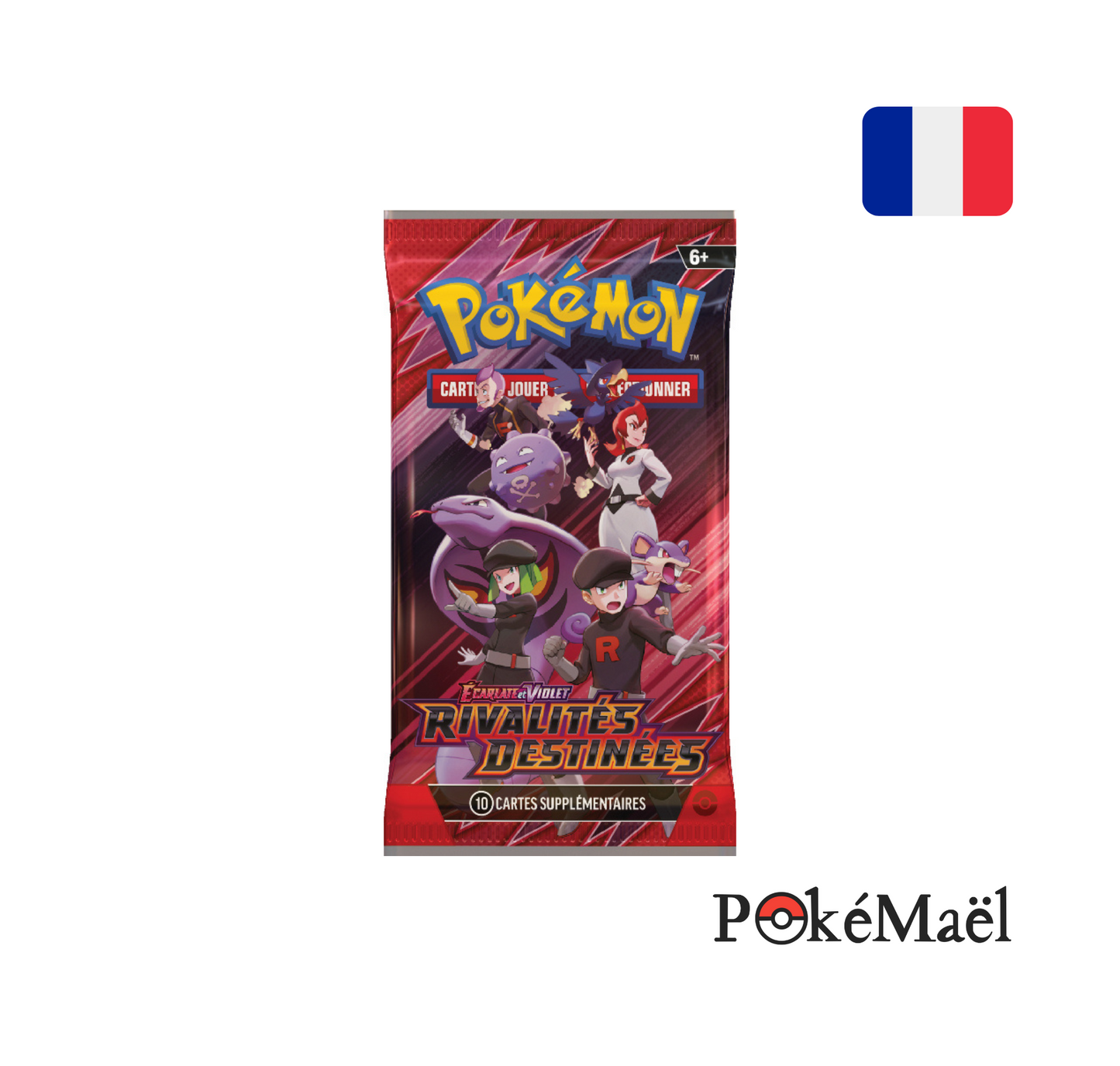 Booster sous blister Pokémon Rivalités Destinées EV10