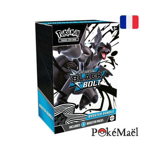 Display Pokémon Scellé 10 Bundle Lots de Boosters Foudre Noire EV10.5.