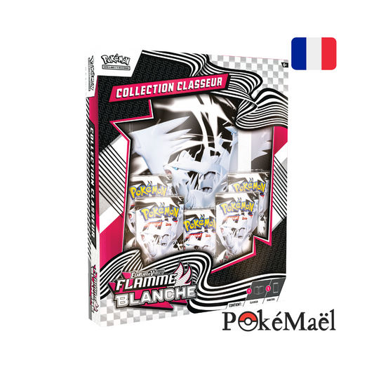 Coffret Pokémon Collection Classeur Flamme Blanche EV10.5.