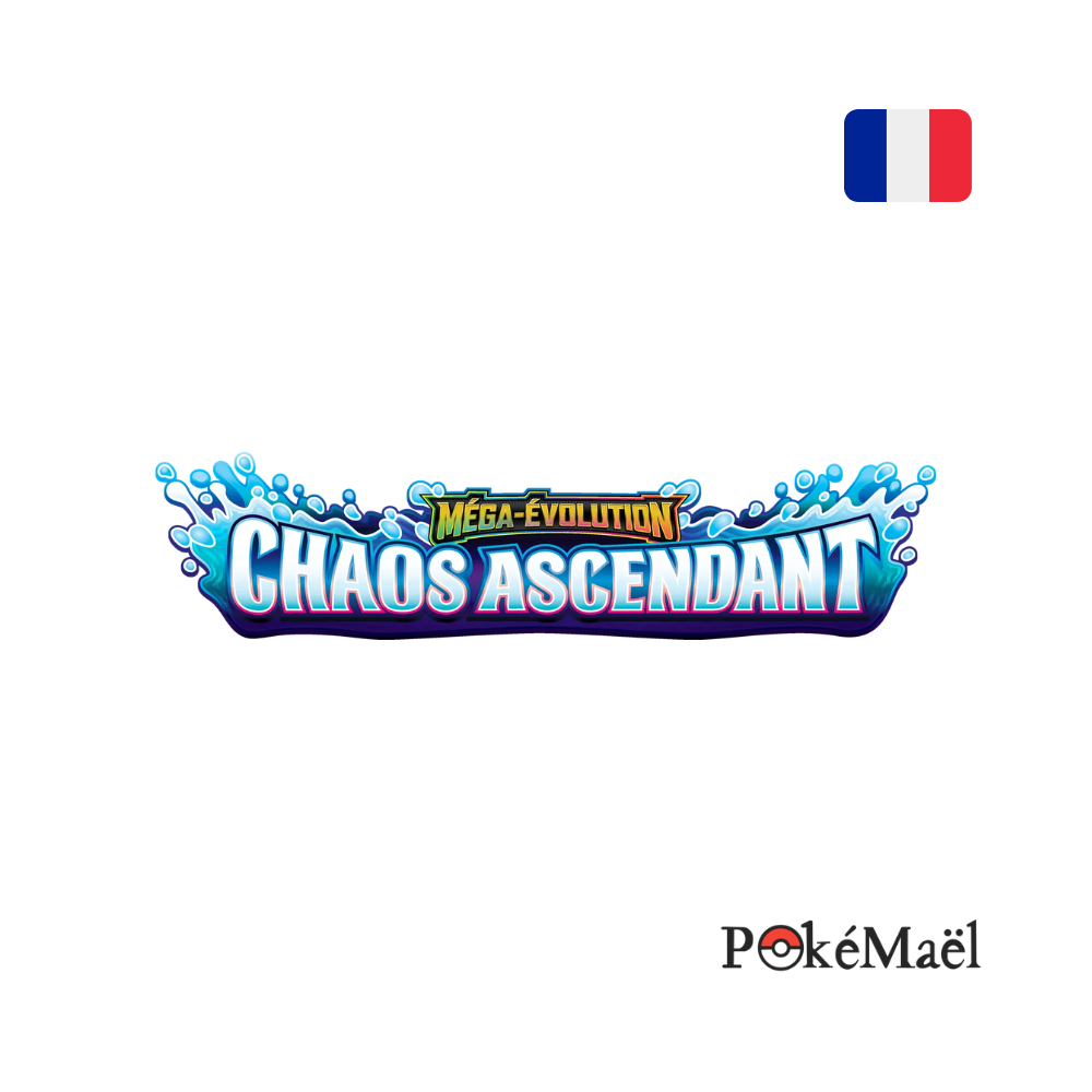 Chaos Ascendant (ME04) : premières infos, visuels et produits de la nouvelle extension Pokémon