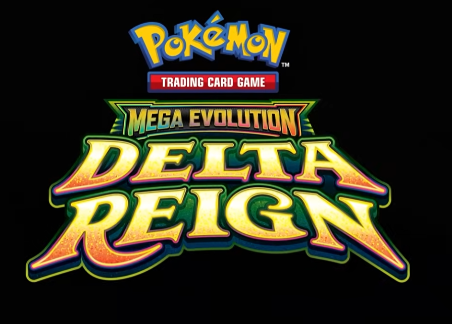 ME06 Delta Reign : logo officiel, Méga-Rayquaza ex et premiers Pokémon ex révélés