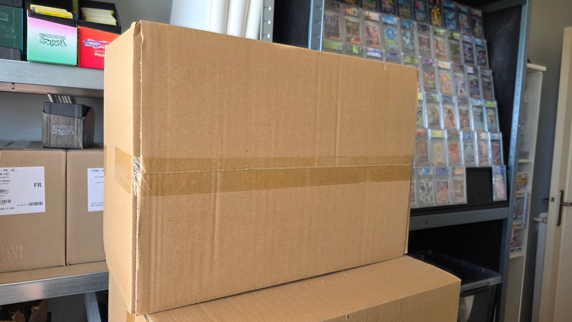 Valise Pour Cartes Gradées - 4 rangées 56 cartes.