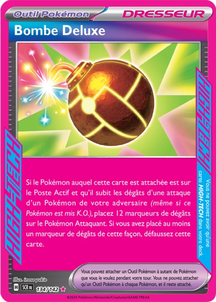 Carte Pokémon Ultra Rare Bombe de Luxe ACE Couronne Stellaire EV7