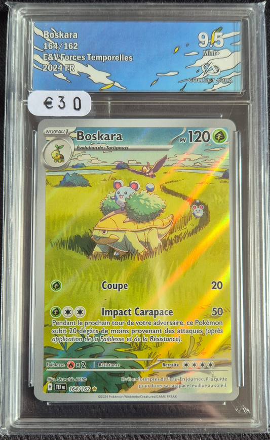 Carte Pokémon Gradée Collect Aura - Boskara 9.5