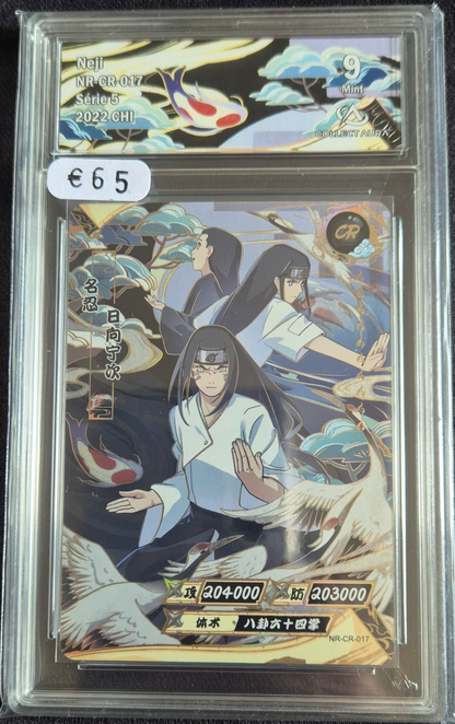 Carte Naruto Kayou Gradée Collect Aura Neji 9