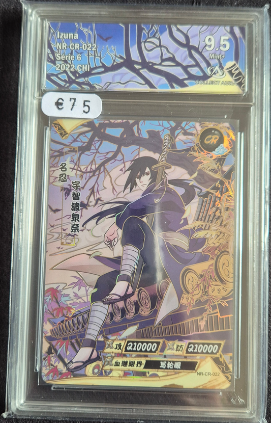 Carte Naruto Kayou Gradée Collect Aura Izuna 9.5