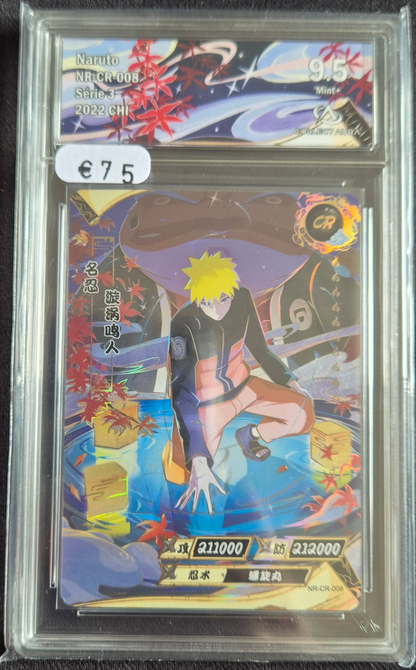 Carte Naruto Kayou Gradée Collect Aura Naruto 9.5