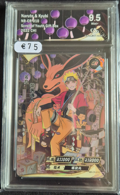 Carte Naruto Kayou Gradée Collect Aura Naruto 9.5