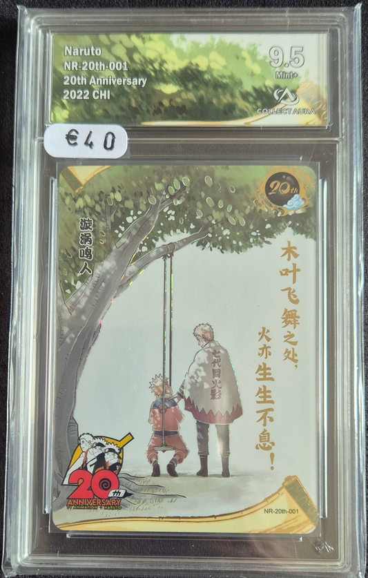 Carte Naruto Kayou Gradée Collect Aura 9.5