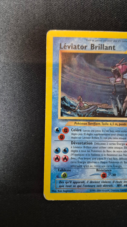 Carte Pokémon Secrète Léviator Brillant 65/64 Néo Révélation