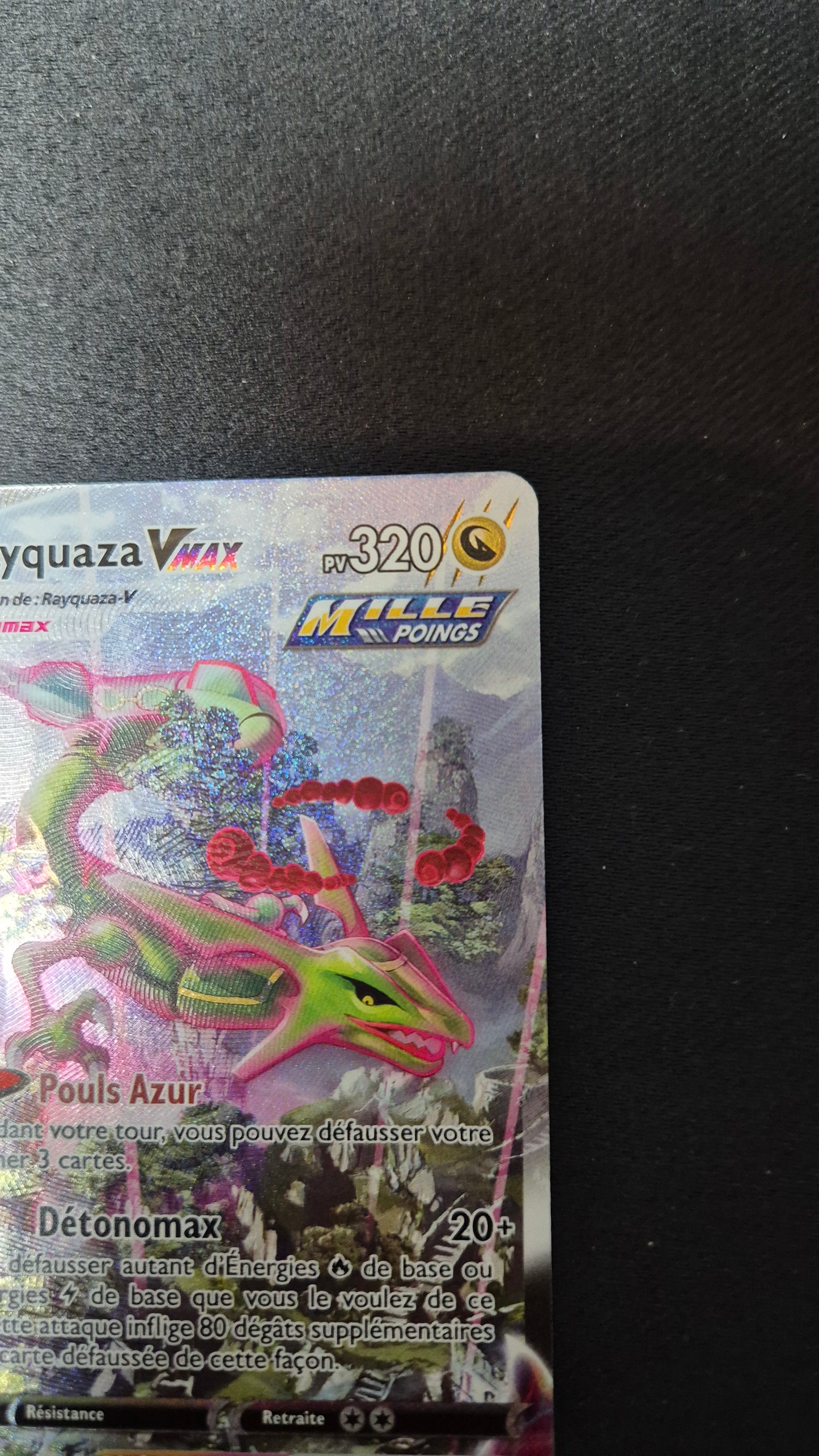 Carte Pokémon Rayquaza Vmax Alternative Evolution Celeste 218/203