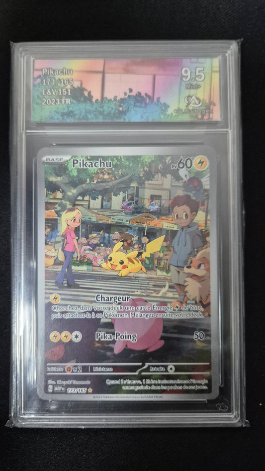 Carte Pokémon AR 151 Pikachu Collect Aura 10