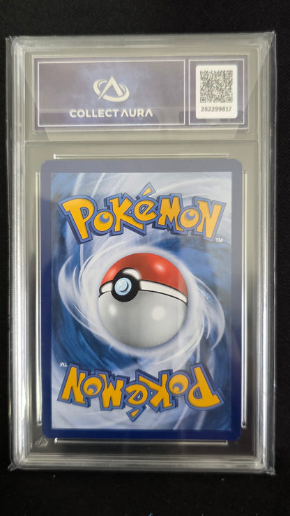 Carte Pokémon Gradée Collect Aura Créfollet AR 204/191 Étincelles Déferlantes 9.5