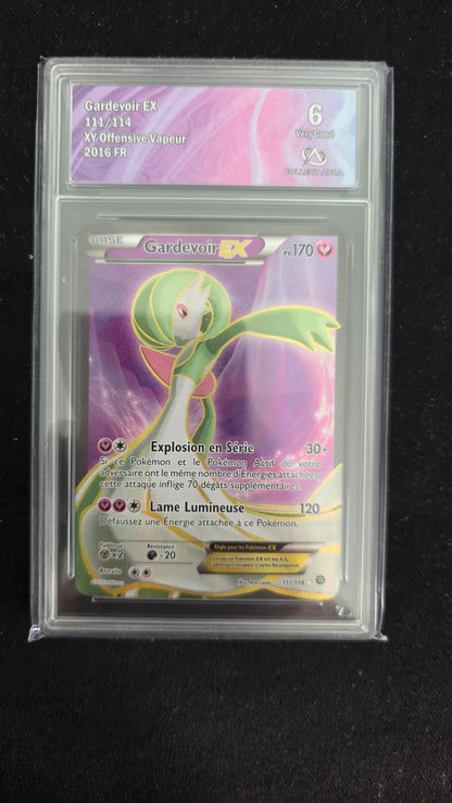 Carte Pokémon Gradée Collect Aura XY Offesnive Vapeur Gardevoir EX Full Art 111/114 6