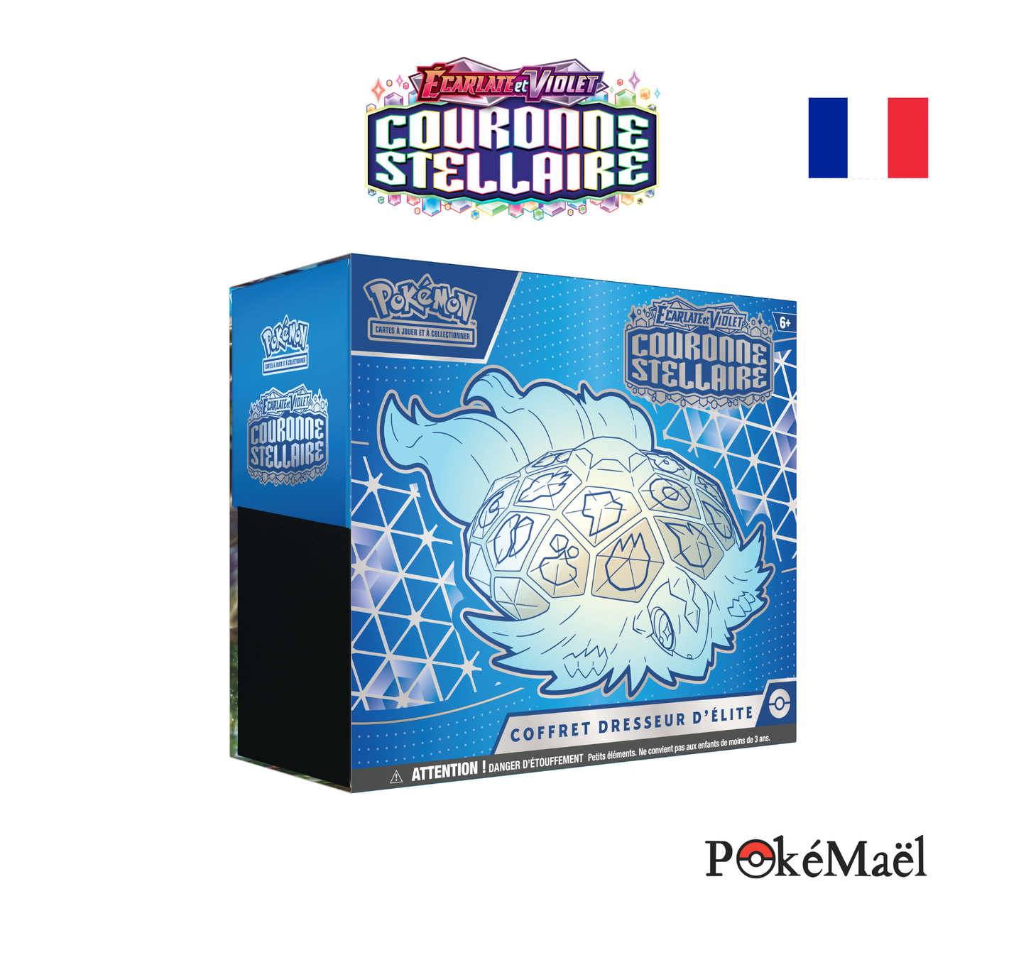 ETB / Coffret Dresseur d'élite Pokémon Couronne Stellaire EV7 [précommande]