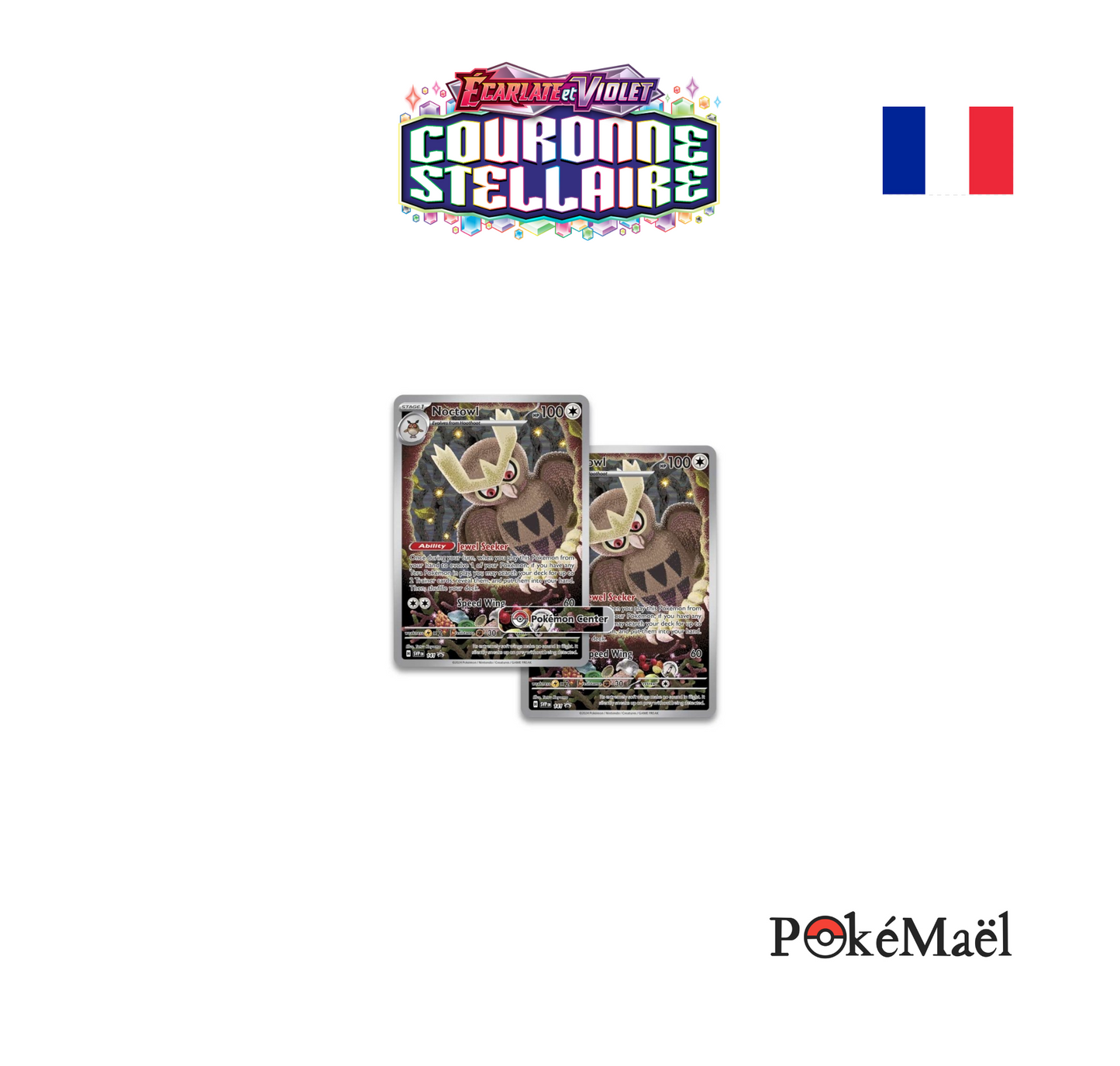 ETB / Coffret Dresseur d'élite Pokémon Couronne Stellaire EV7 [précommande]