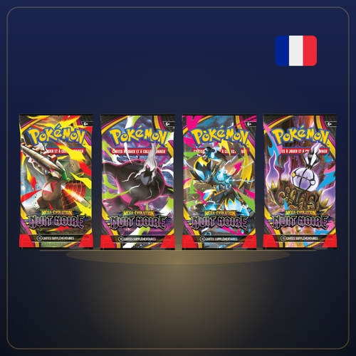[Précommande] Booster sous blister Pokémon ME5 Nuit Noire (FR)