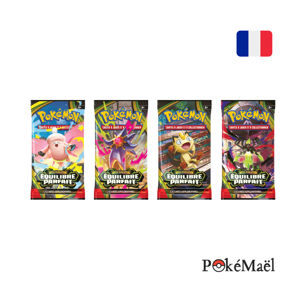 [précommande] Booster sous Blister Pokémon – Équilibre Parfait ME3 (FR)