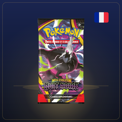 [Précommande] Booster sous blister Pokémon ME5 Nuit Noire (FR)