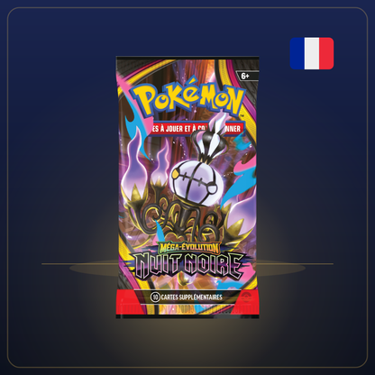 [Précommande] Booster sous blister Pokémon ME5 Nuit Noire (FR)