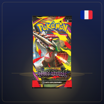 [Précommande] Booster sous blister Pokémon ME5 Nuit Noire (FR)