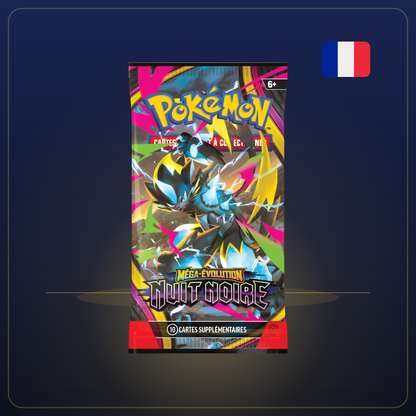 [Précommande] Booster sous blister Pokémon ME5 Nuit Noire (FR)