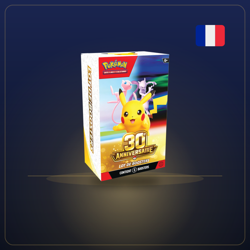 [Précommande] Bundle 6 Boosters Pokémon 30e Anniversaire (FR)