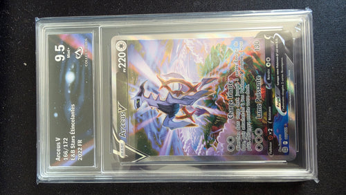 Carte Pokémon Gradée Collect Aura Arceus V 9.5 166/172 n°571417660