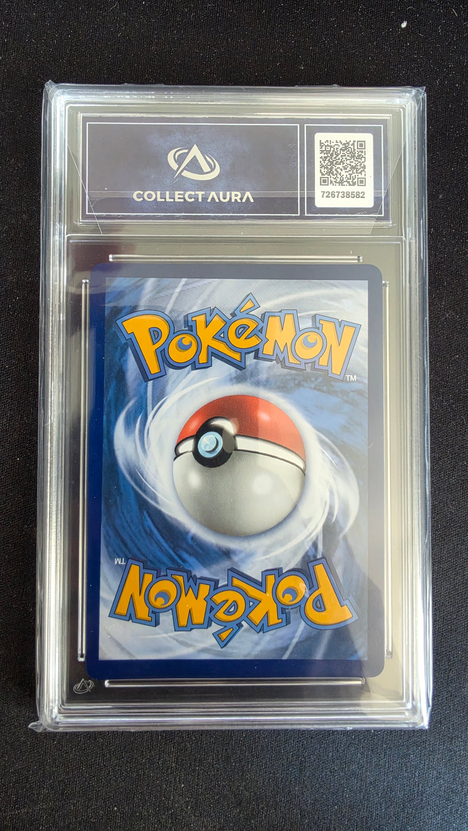 Carte Pokémon Gradée Collect Aura Berserkatt de Galar V 9.5 184/196 - arrière