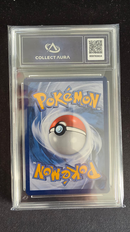 Carte Pokémon Gradée Collect Aura Briochien ex 10 169/142 - arrière