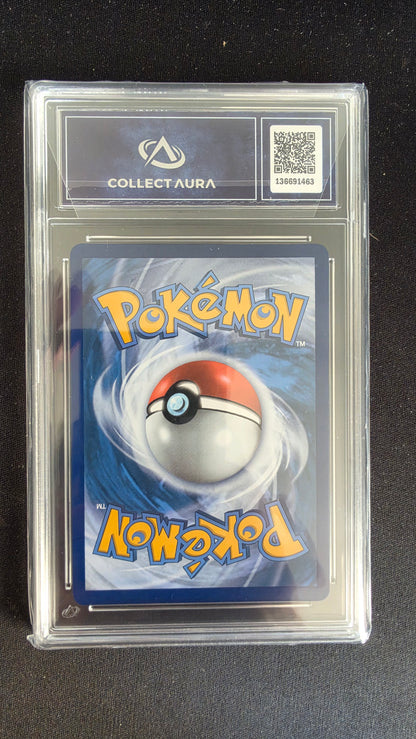 Carte Pokémon Gradée Collect Aura Charmina V 9.5 186/203 - arrière