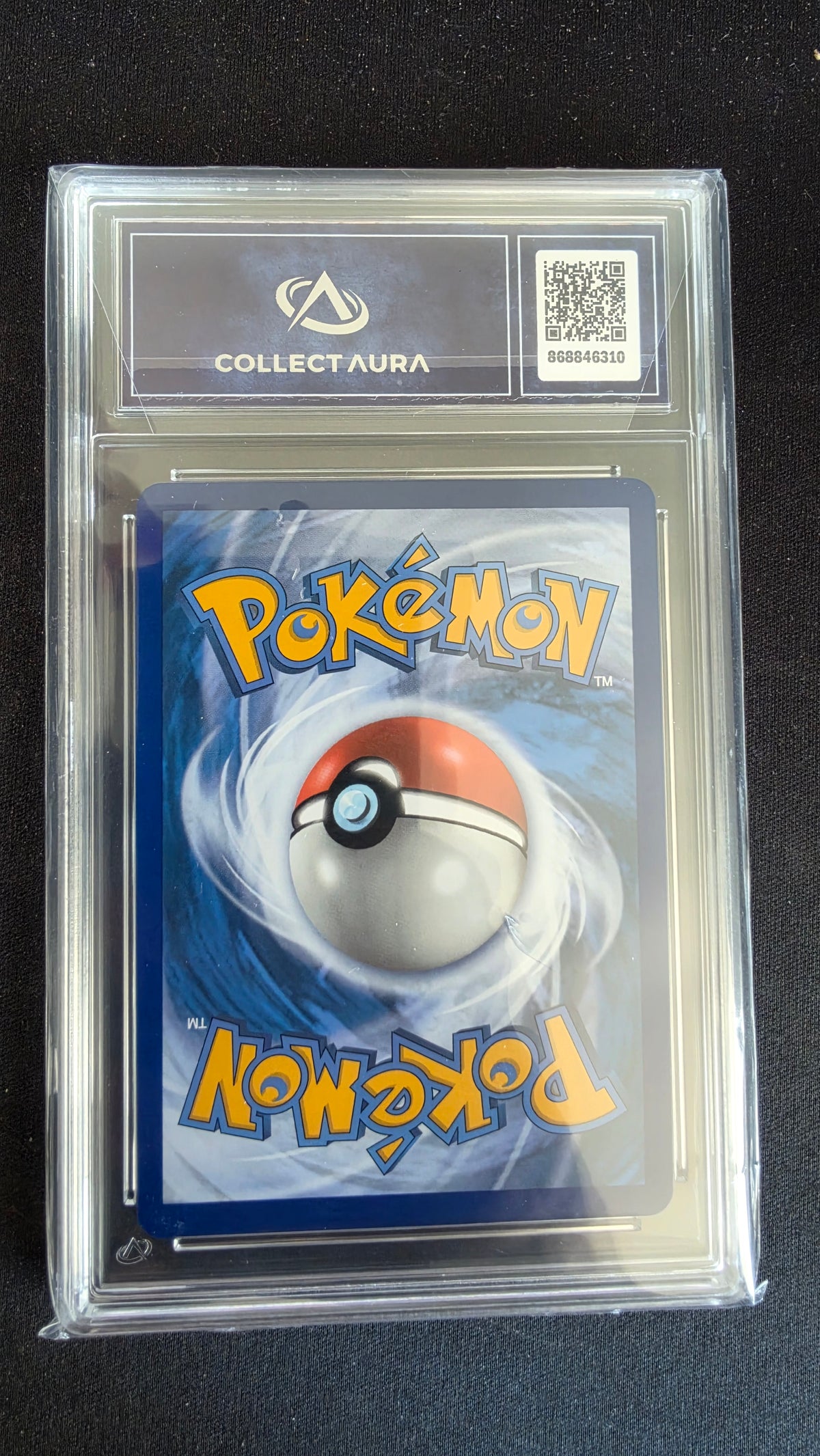 Carte Pokémon Gradée Collect Aura Dardagnan V 9.5 161/189 - arrière