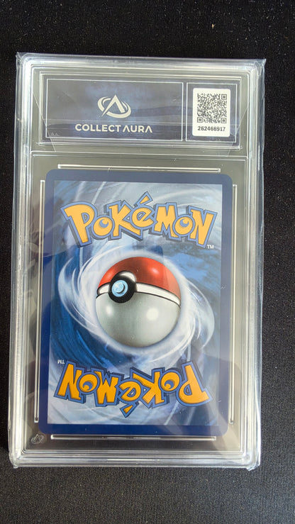 Carte Pokémon Gradée Collect Aura Électhor de Rocket 10 15/122 - arrière