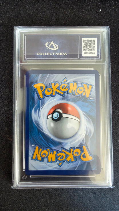 Carte Pokémon Gradée Collect Aura Farfurex de Hisui V 9.5 175/189 - arrière