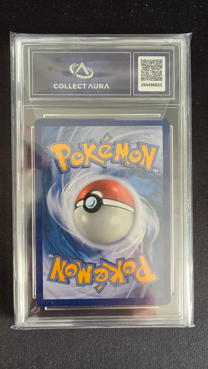 Carte Pokémon Gradée Collect Aura Favianos ex 10 092/064 - arrière
