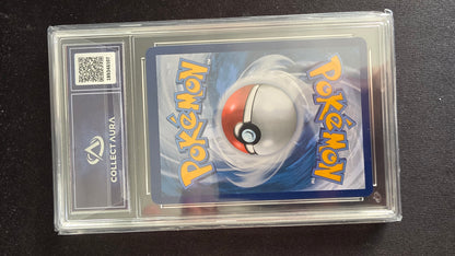 Carte Pokémon Gradée Collect Aura Flâmigator ex 9.5 258/193 - arrière