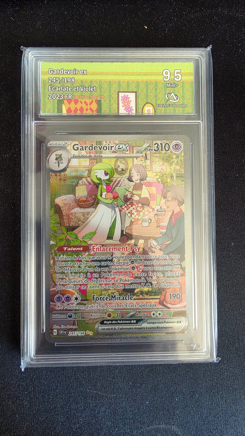 Carte Pokémon Gradée Collect Aura Gardevoir ex 9.5 245/198 n°888394339