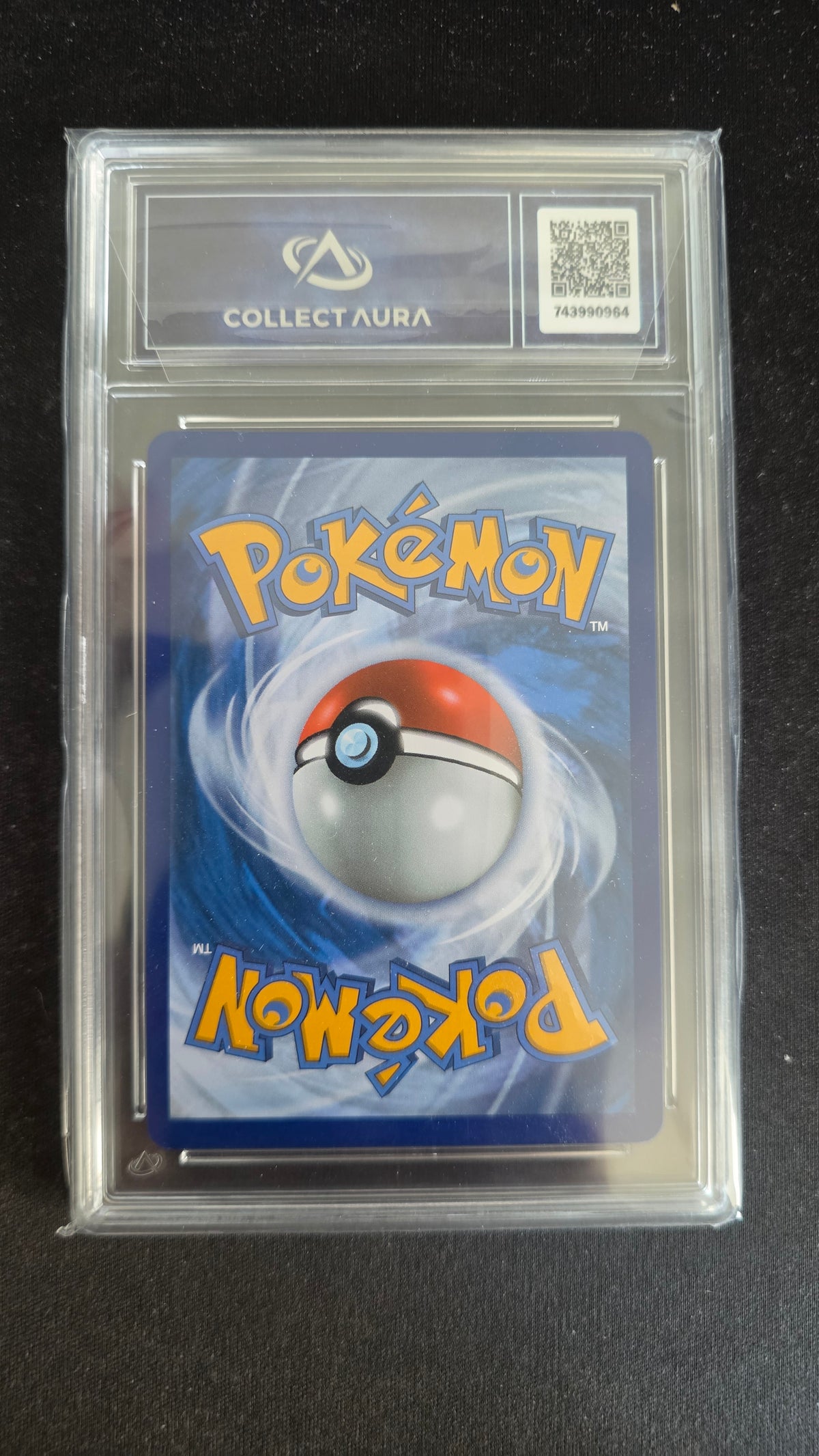Carte Pokémon Gradée Collect Aura Groudon (Team Magma) 10 - arrière