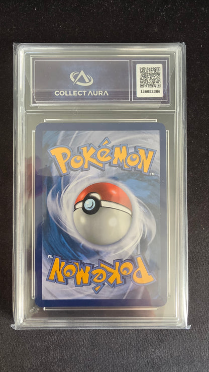Carte Pokémon Gradée Collect Aura Ire Foudre ex 10 166/131 - arrière