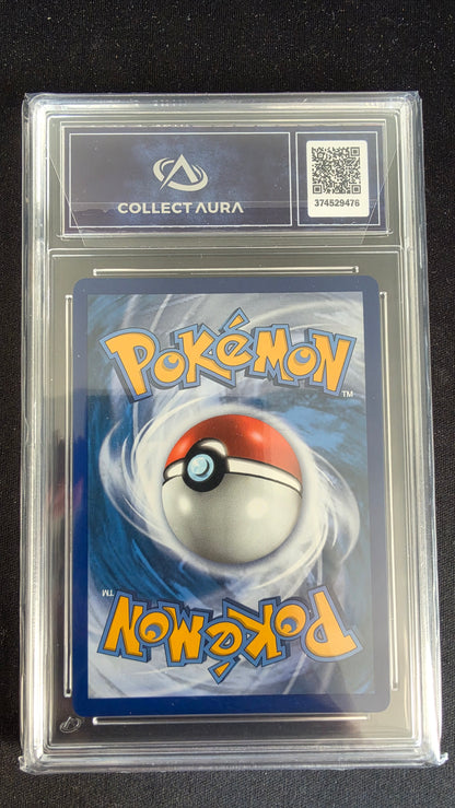 Carte Pokémon Gradée Collect Aura Leuphorie V 9.5 183/198 - arrière